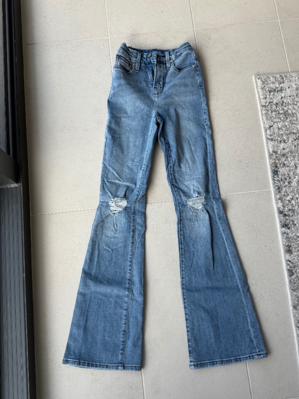 Good American Flare Jeans Size 00